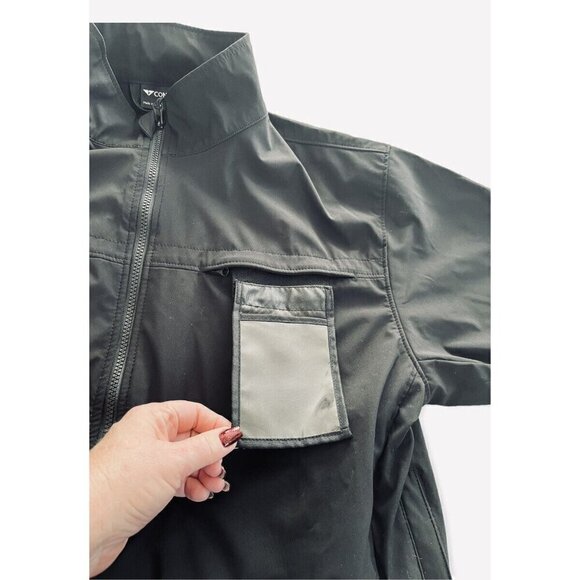 Condor  Covert Men's Sz XL Black Softshell Full Zip Tactical Jacket - Picture 11 of 12